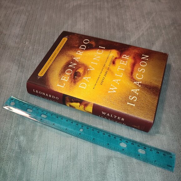 Book Deluxe Glossy Paper Illustrated Leonardo da Vinci Biography History - Picture 3 of 16